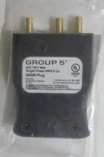 NEW MARINCO G60M GROUP 5 INLINE STAGE PIN MALE CONNECTOR 60A 125V