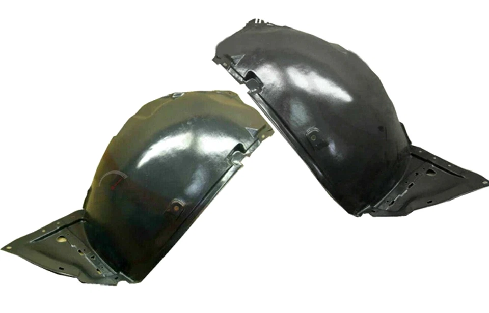 Front Driver & Passenger Side Fender Liner Set w/ Clips For 2007-2008 G35 Sedan Foto 2 de 4