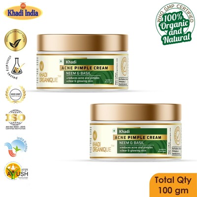 khadi acne cream