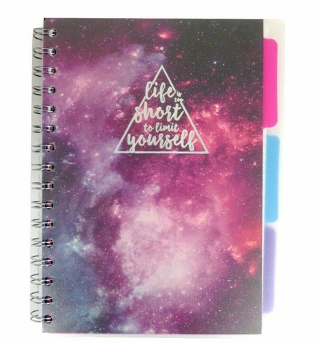 QUOTE NOTEBOOK VARIOUS DESIGNS Stationery Uni Exams Study School Book Office🍎 - Picture 71 of 103