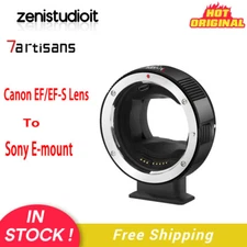 US 7artisans EF-SE Auto Focus Lens Adapter for Canon EF-S Lens to Sony E-mount