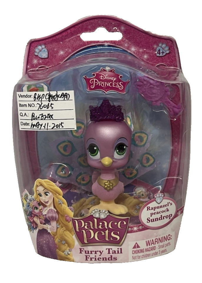 Disney Princess Palace Pets Furry Tail Friends - Rapunzel's Peacock Sundrop