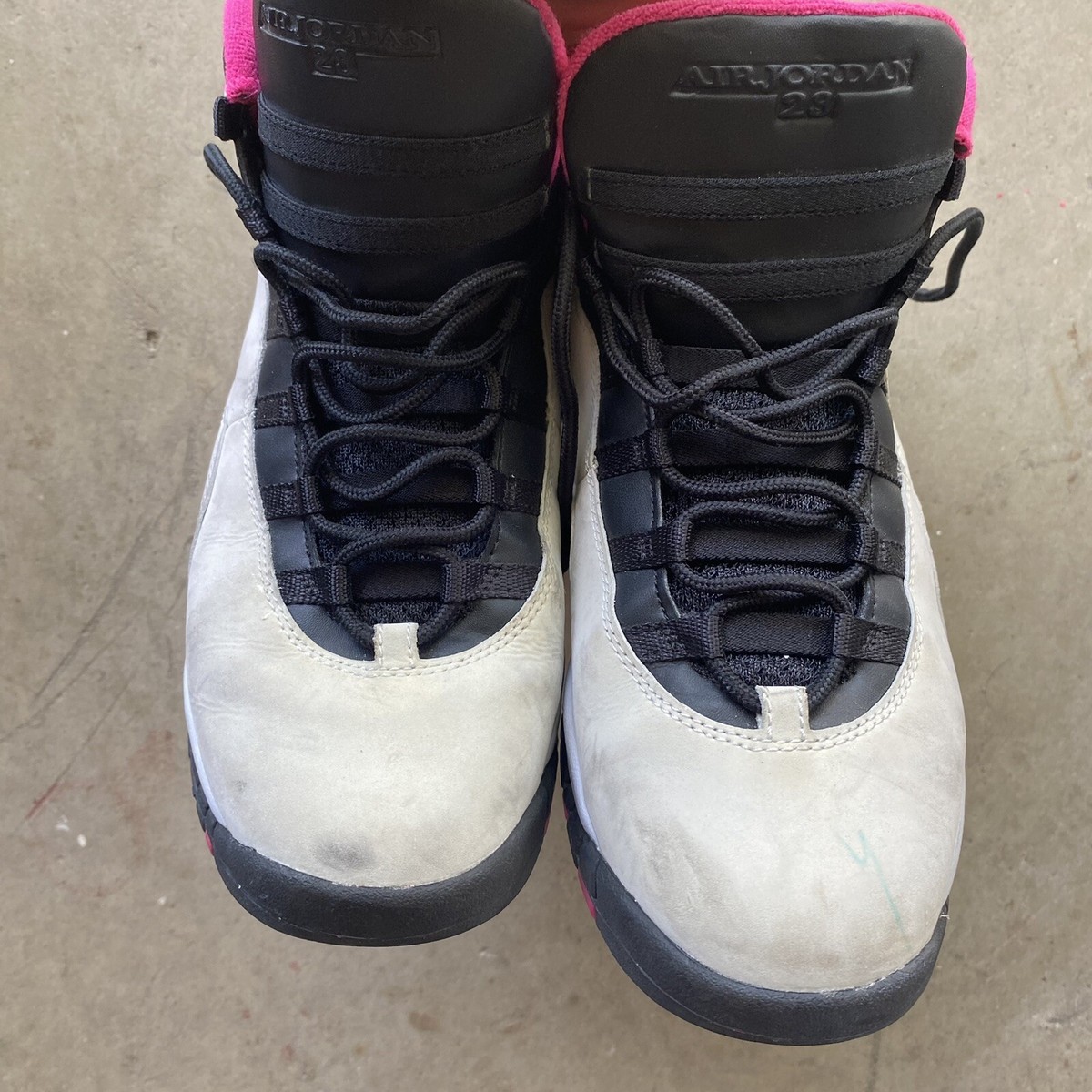 jordan retro 10 pink and grey