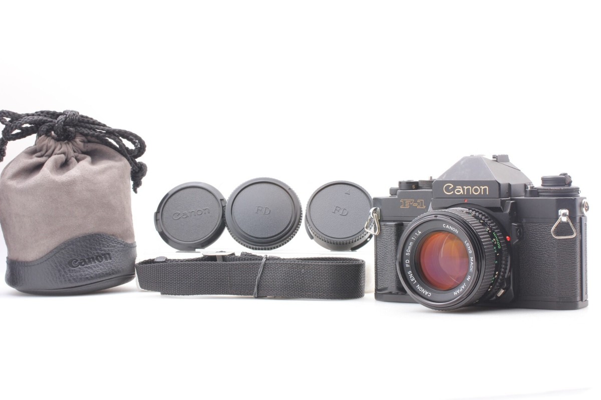 N MINT Lens】 Canon New F-1 Eye Level SLR Camera NFD New FD