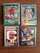 2023 Donruss Optic Football - Inserts & Parallels - You Pick - Holosilver, RCs +