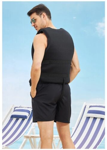 Neoprene Life Jacket Water Buoyancy Jacket Life Vest Boating Skiing Driving Vest - Picture 13 of 14