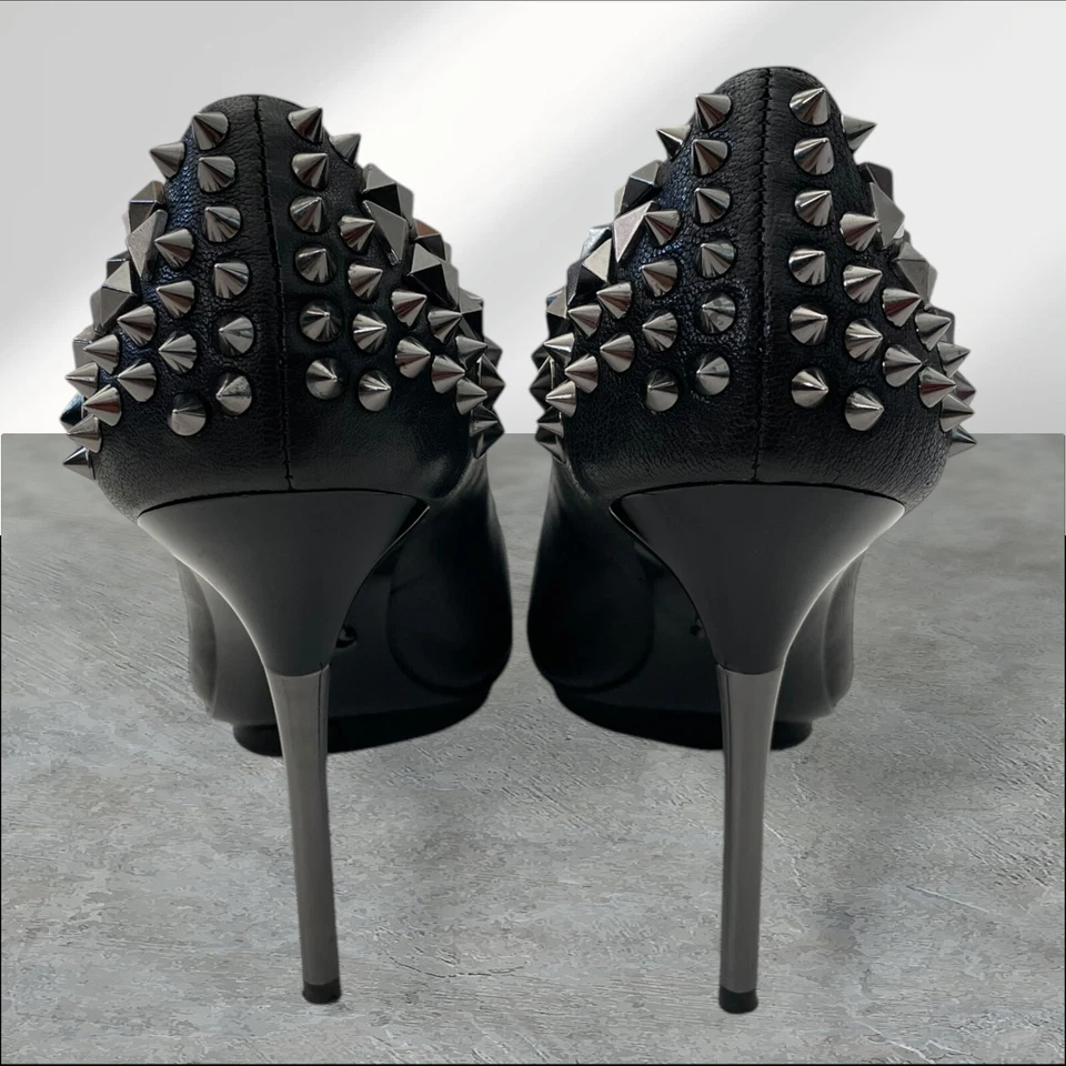 Zapatos de tacón alto Rock Republic negros para mujer talla 5,5 36 buen estado 👠 Foto 4 de 4