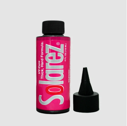 SOLAREZ UV Cure Fly Tie Resin Thick Hard Formula 2 OZ Low Odor, Cures in Seconds