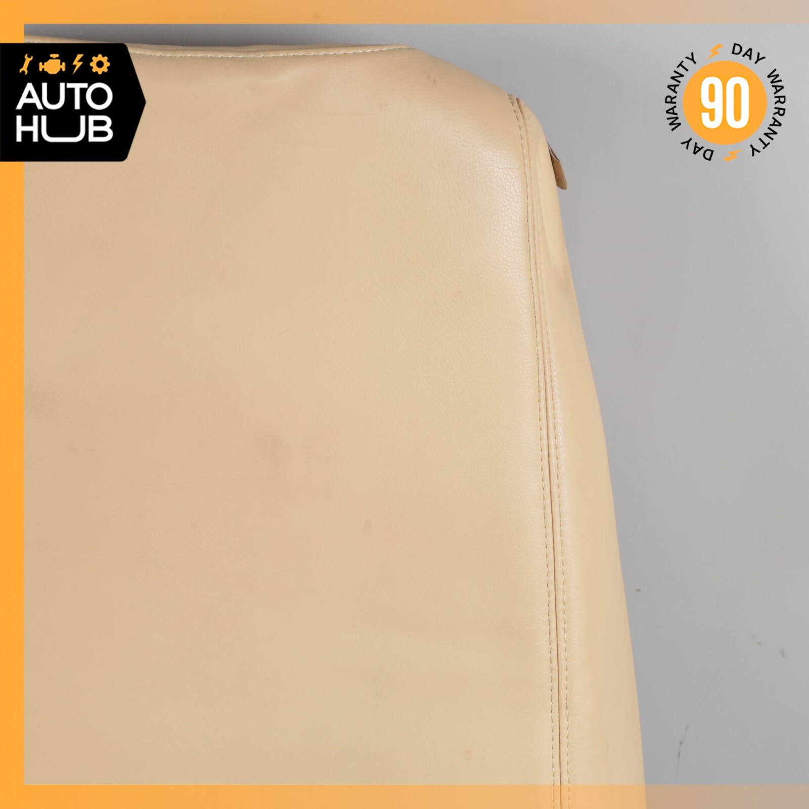 08-12 Maserati GranTurismo M145 Front Right Top Upper Seat Cushion Beige OEM 44k