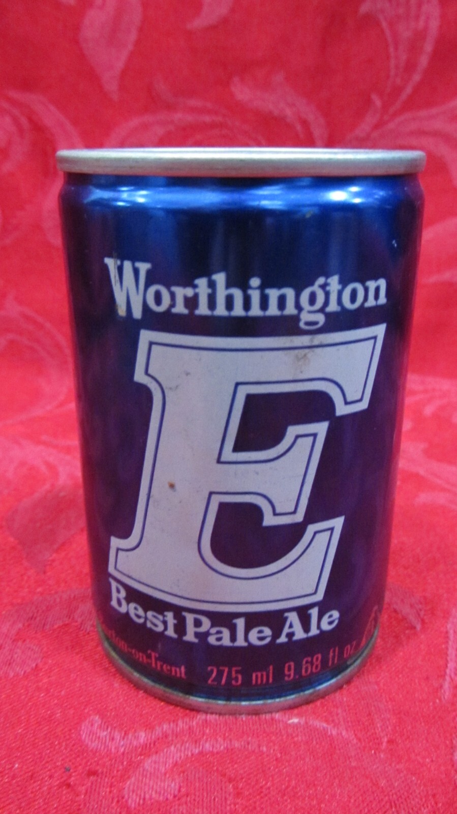Worthington Best Pale Ale by Bass Charrington Limited Steel Can Empty