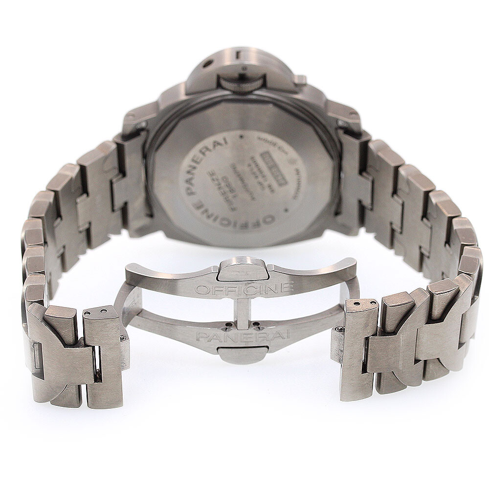 PANERAI PAM00283 Luminor Marina Date Men's Watch From Japan G1110