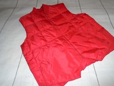 Red Nylon Vintage 1980's Men's CABELA'S Hunting Winter Down Filled VEST L