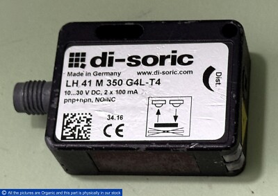 di-soric LH 41 M 350 G4L-T4 High Performance Laser Distance Sensor LH41M350G4LT4