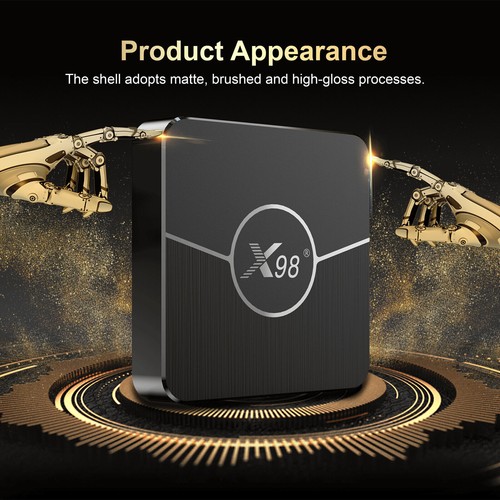 Smart TV BOX X98 Plus Android 11.0 Quad Core WIFI Network Media Player I9Q4 - Picture 31 of 45