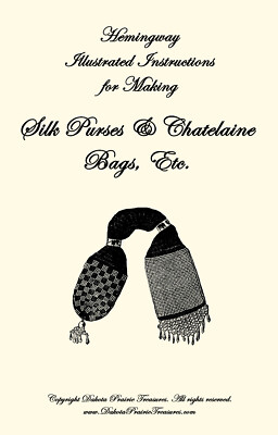 Flapper Era Book Beaded Purses Handbags Knit Crochet Patterns 1924 DOWNTON ABBEY