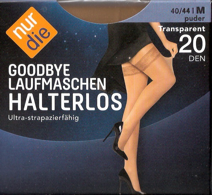 halterlose strümpfe bei dm