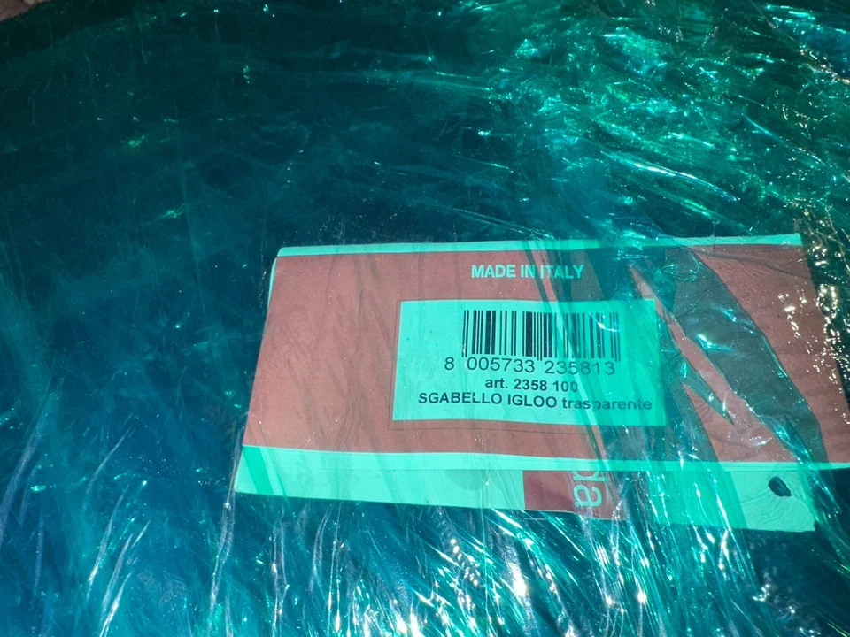 NUEVO (2) Taburete de bar apilable Iglú interior y exterior diseñado por Luisa Battaglia Foto 2 de 2