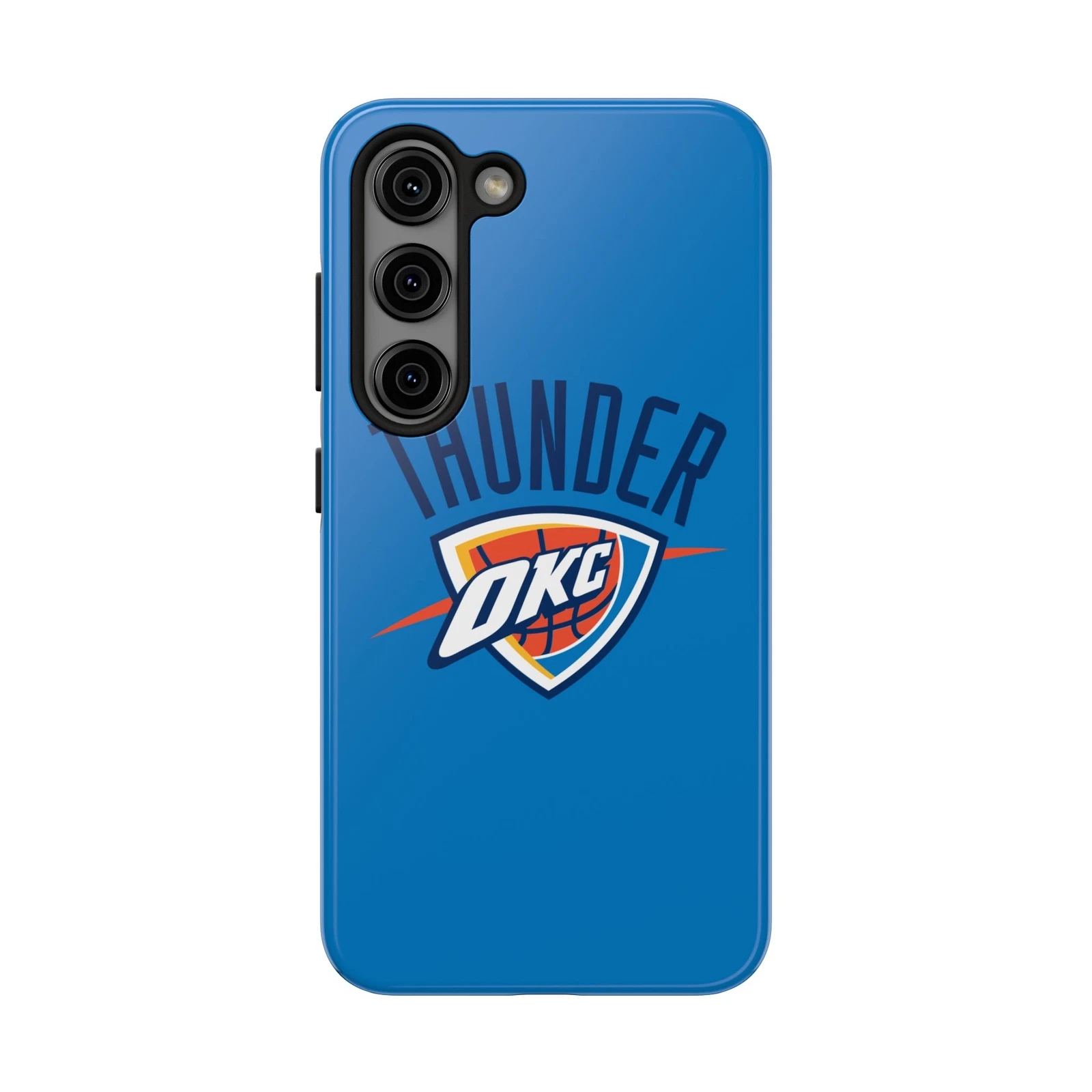 OKC Thunder Tough Phone Case, NBA Finals Playoffs, iPhone Samsung - Basketball