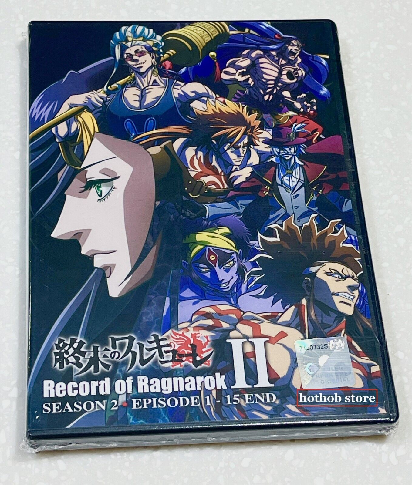 Record of Ragnarok (Season 2: VOL.1 - 15 End) ~ All Region ~ English Audio  ~ DVD