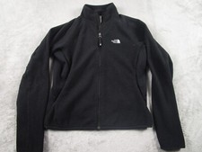 North Face Jacket Womens Medium Black Fleece Full Zip Flight Series Outdoor
