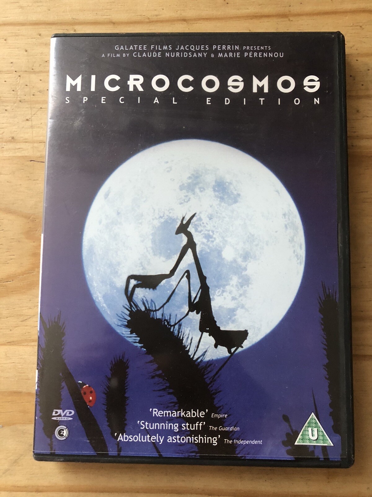 Microcosmos Special Edition DVD Video From 2008 Universal Region 2 PAL UK Movie