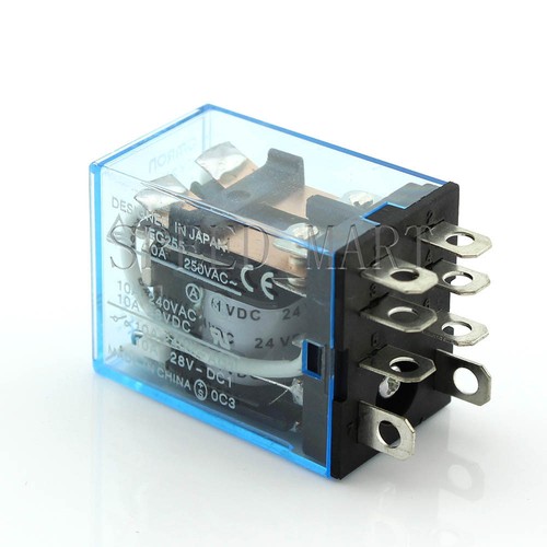 1PCS DC 24V Coil OMROM LY2NJ Small Relays 10A 8PIN DPDT for circuitry - Picture 3 of 4