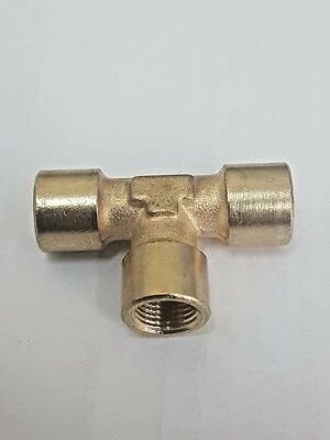 AIGNIP BSP Brass Female Tees equal Threads for oil,water, fuel,full range of adaptors
