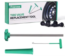Tire Valve Stem Core Quickly Replacement Tool Kit,Perfect Tool for Replacing...