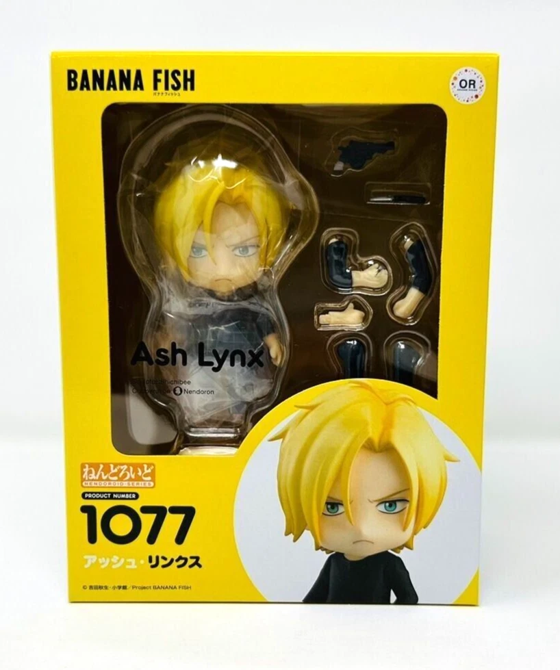 Nendoroid BANANA FISH Ash Lynx Action Figure 100mm Anime GOOD