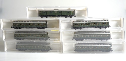 (9355) Fleischmann N preußische Personenzug  8040K+2*8043K+ 4* 8044K OVP | Condition: Gebraucht