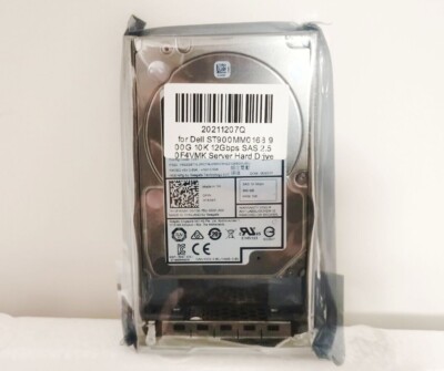Dell F4VMK Equallogic ST900MM0168 900GB 12Gbps 10K 2.5'' SAS Hard Drive W/Tray