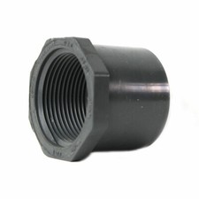 Thrifco 8213476 2 Inch x 1-1/2 Inch Slip x Threaded PVC Bushing SCH 80