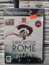 THE HISTORY CHANNEL GREAT BATTLES OF ROME celofan rovinato 