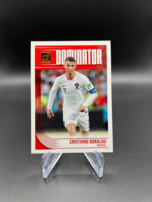 2018-19 Donruss Dominator Cristiano Ronaldo -#D-13  Portugal 