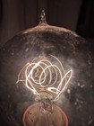 Early 1900s Authentic Antique Hand-blown Brass-based Edison Early Tungsten Bulb — photo 2