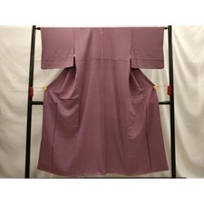 Heiwaya Kimono Edo Komon Shark Pattern Pure Silk Used Japan