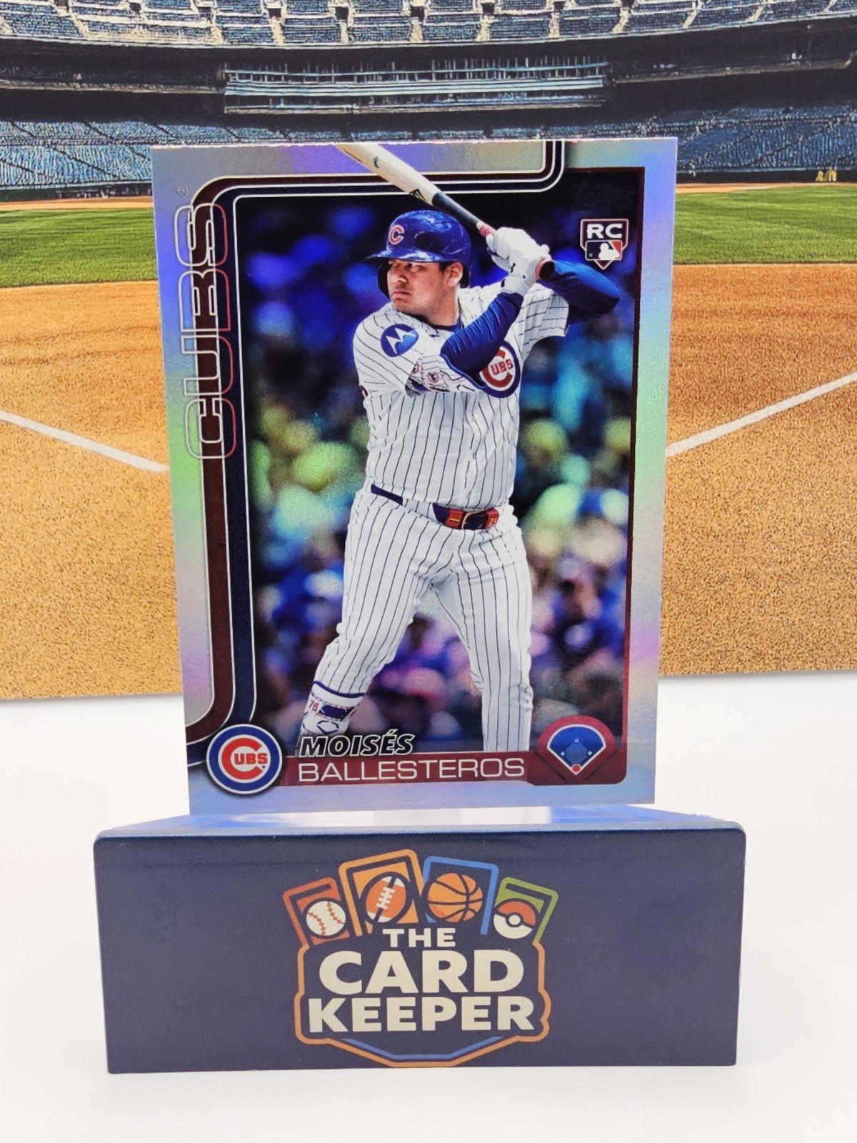 2025 Topps Update Series - Moises Ballesteros #US262 Rainbow Foil (RC)