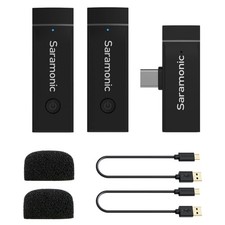 Saramonic Wireless Lavalier Microphone for Android USB-C Phone Plug Play Type...