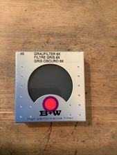 Filtr B & W 49 mm szary filtr 8x neutralna gęstość
