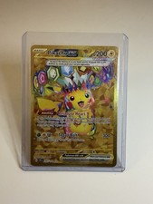Pokemon Pikachu ex 247/191 Surging Sparks Hyper Rare Full Art Gold Holo NM on eBay