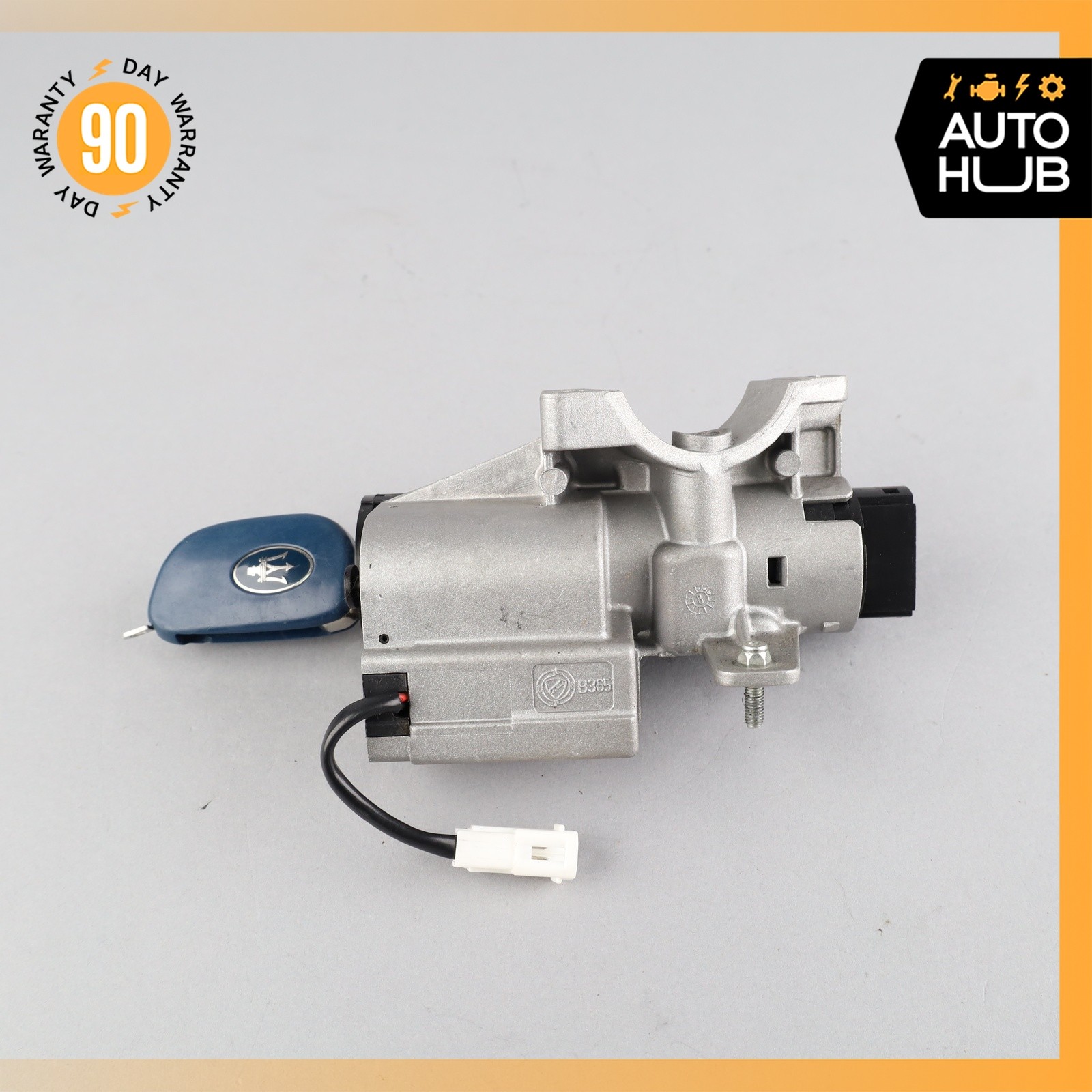 04-19 Maserati GranTurismo M145 Steering Lock Ignition Switch w/ Key 010194 OEM