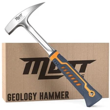 Rock Hammer – Heavy Duty 22oz Rock Pick Hammer – Rock Hammer Geology Tools, Geol