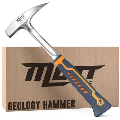 Rock Hammer – Heavy Duty 22oz Rock Pick Hammer – Rock Hammer Geology Tools, Geol - Image 1 of 4