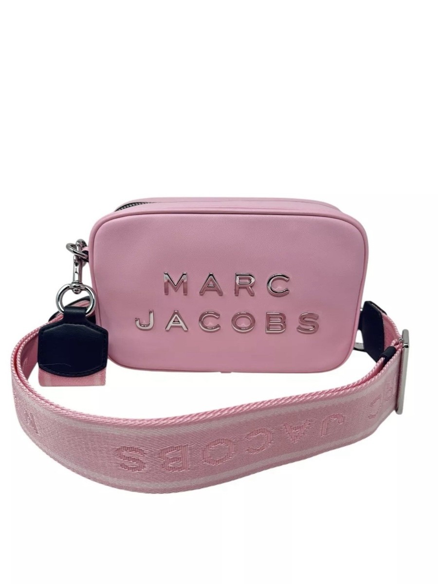 Marc Jacobs The Flash Bubblegum Pink Smooth Leather Camera