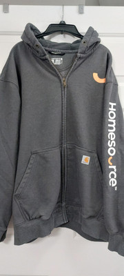 Carhartt Rain Defender Paxton Heavyweight Full Zip SweatshirtWith Advertising 