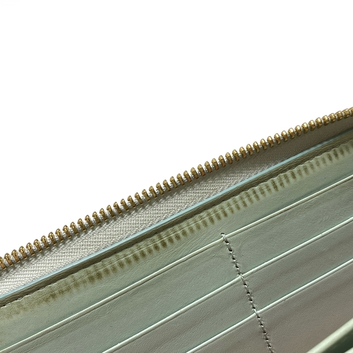 Gucci 772642 Script Python Zip Wallet Green Yello… - image 6