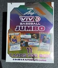2025 Leaf Vivid Baseball Sealed Jumbo Box - 10 * Autographs, 2 Base