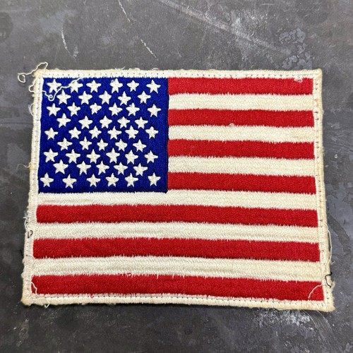 Original Vietnam War Large US American Flag Back Patch Military