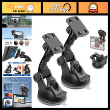 2-Pack Suction Cup Mount for Backup Camera Monitor, Adjustable Dashboard Holder