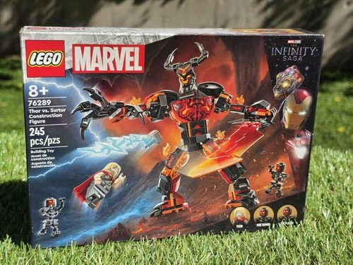 LEGO -Marvel 76289 Infinity Saga Thor vs. Surtur Construction Fig 245pcs 8+ NEW!